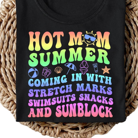 Hot Mom Tee (Standard or Distressed)