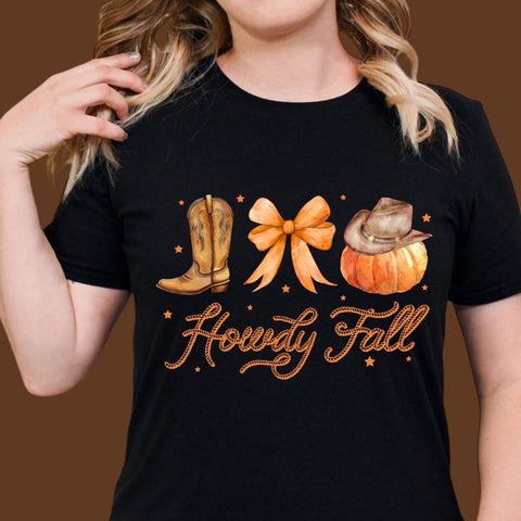 Howdy Fall Tee or Crew