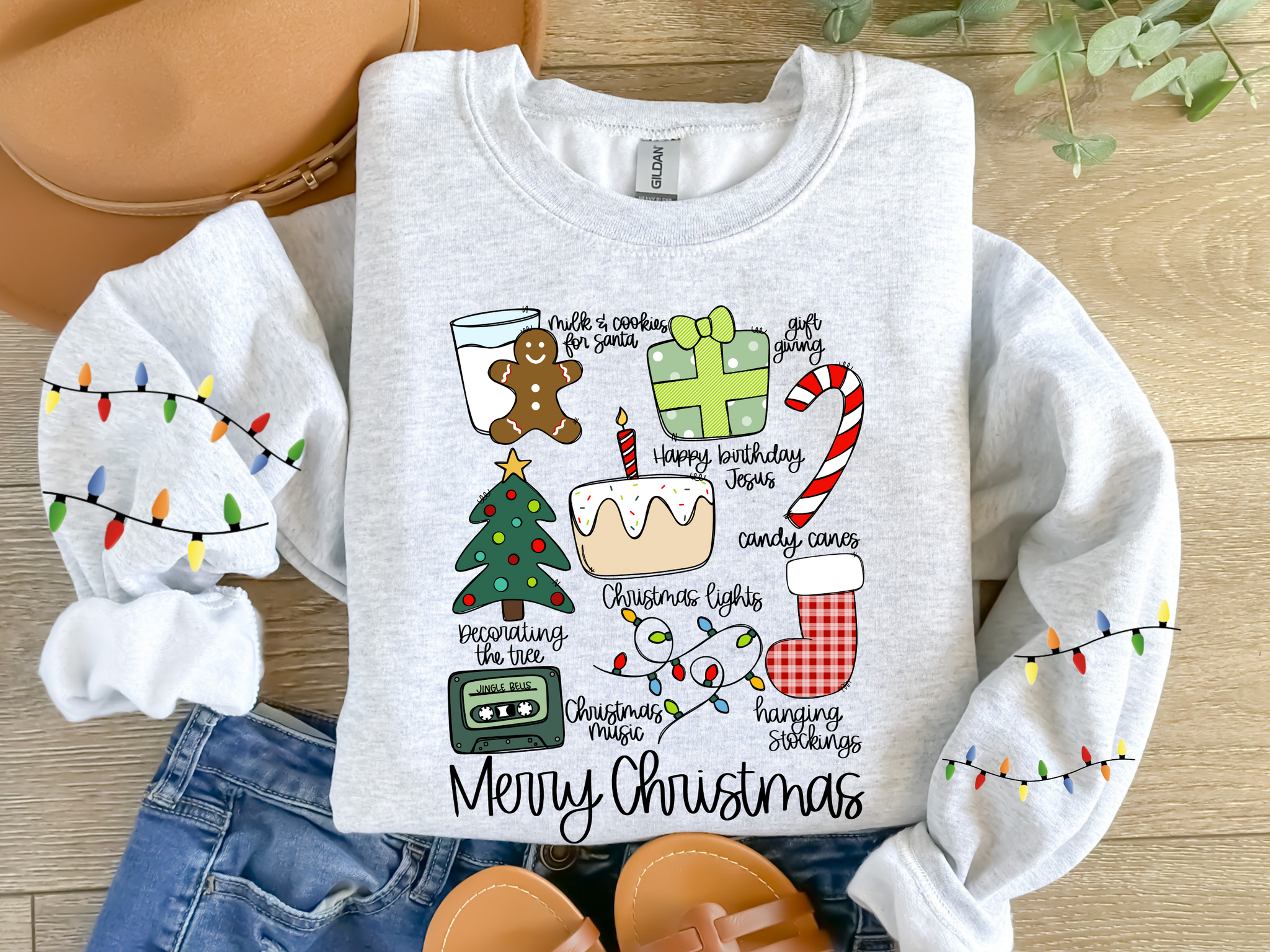 Merry Babe Tee Or Crew