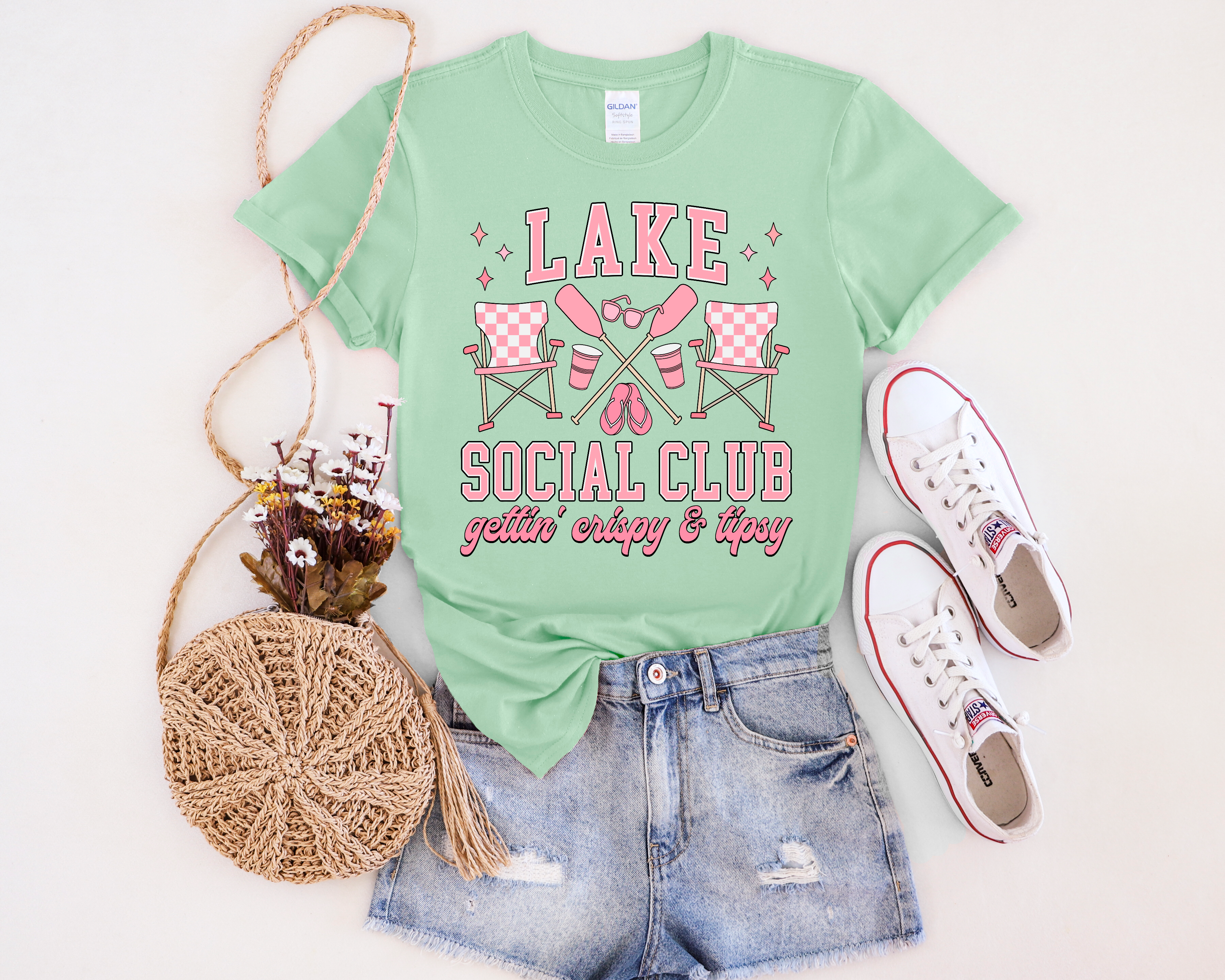Lake Social Tee
