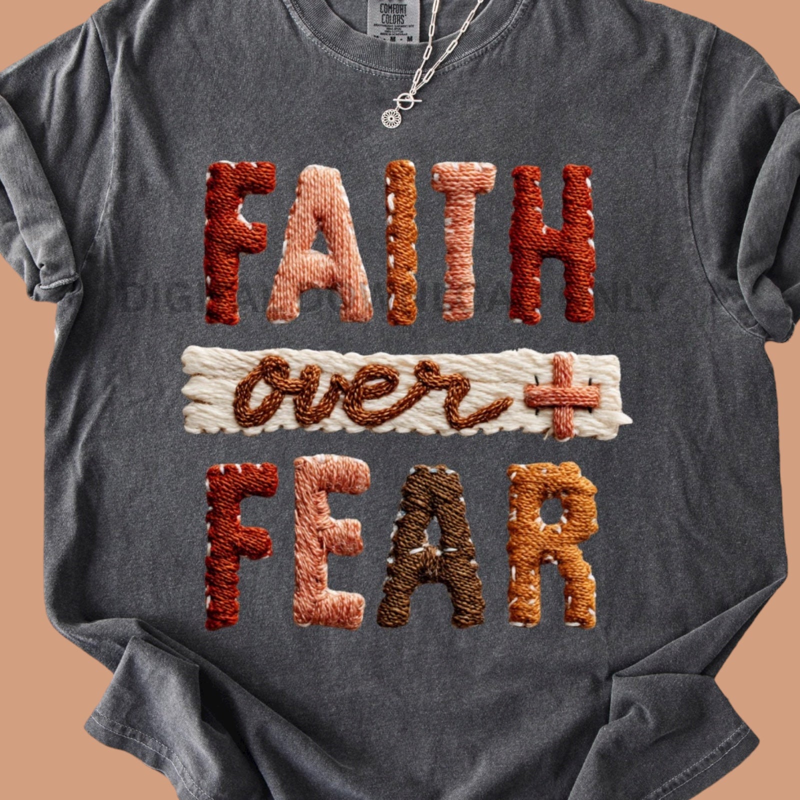 Faith Over Fear Tee or Crew