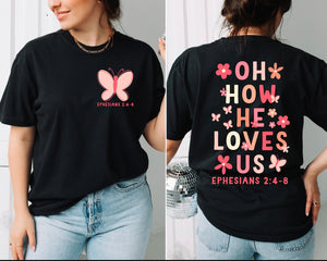 How He Loves Us Tee Or Crew