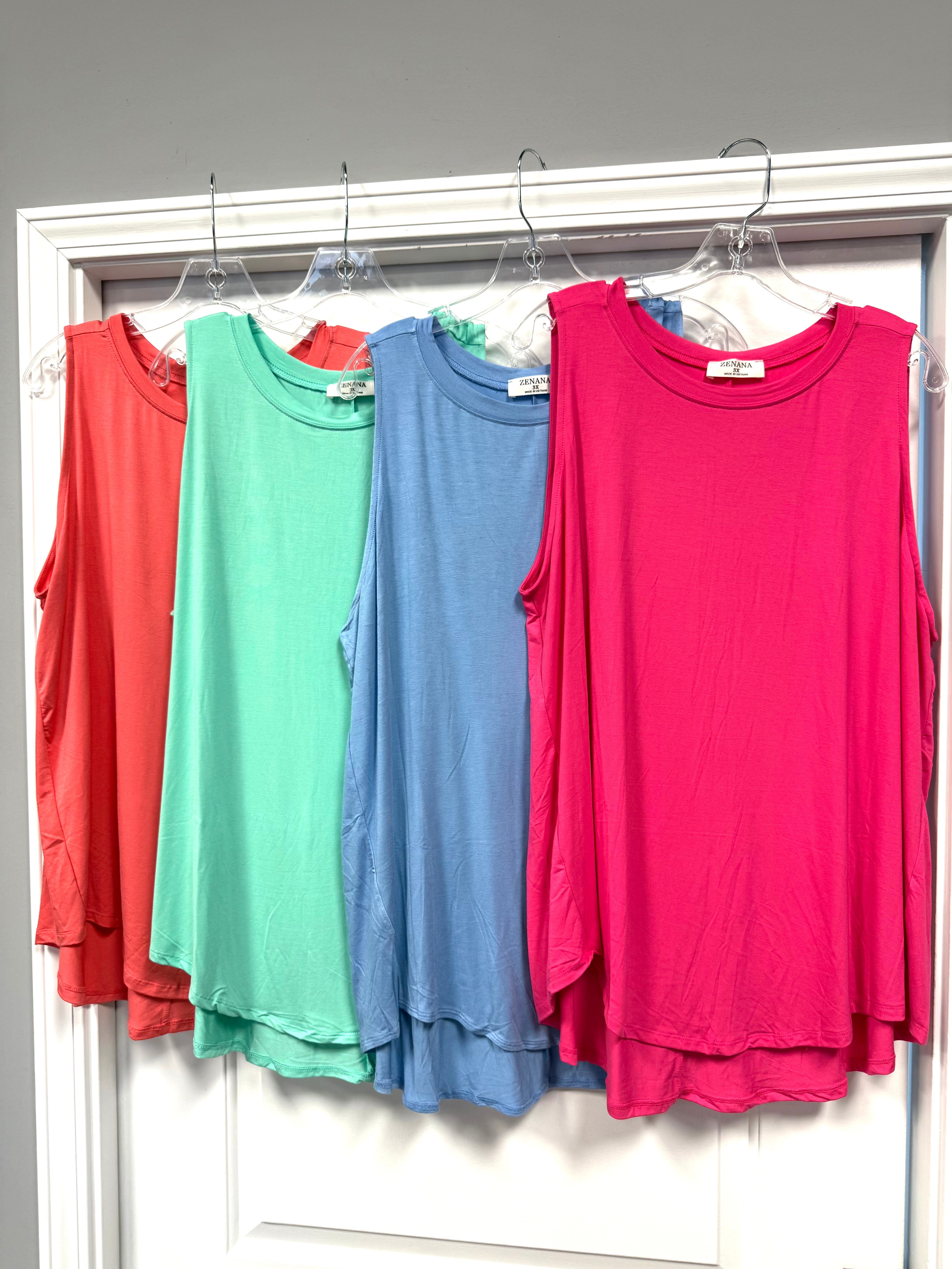 MYSTERY COLOR Tank Top (1X-2X-3X)