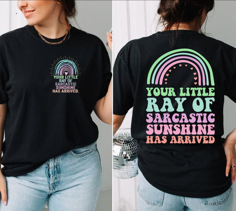Ray Of Sarcasm Tee Or Crew