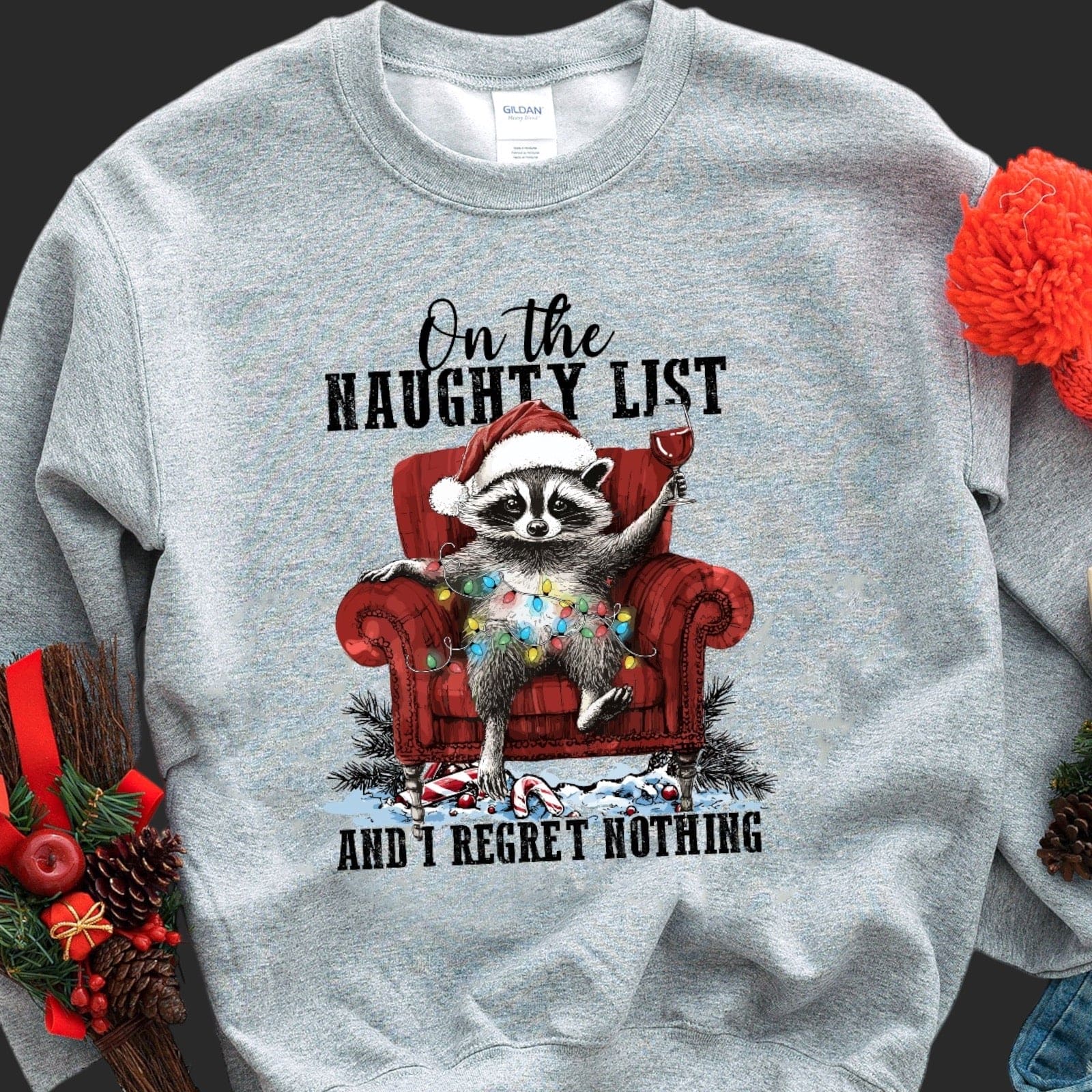 Naughty List Tee or Crew