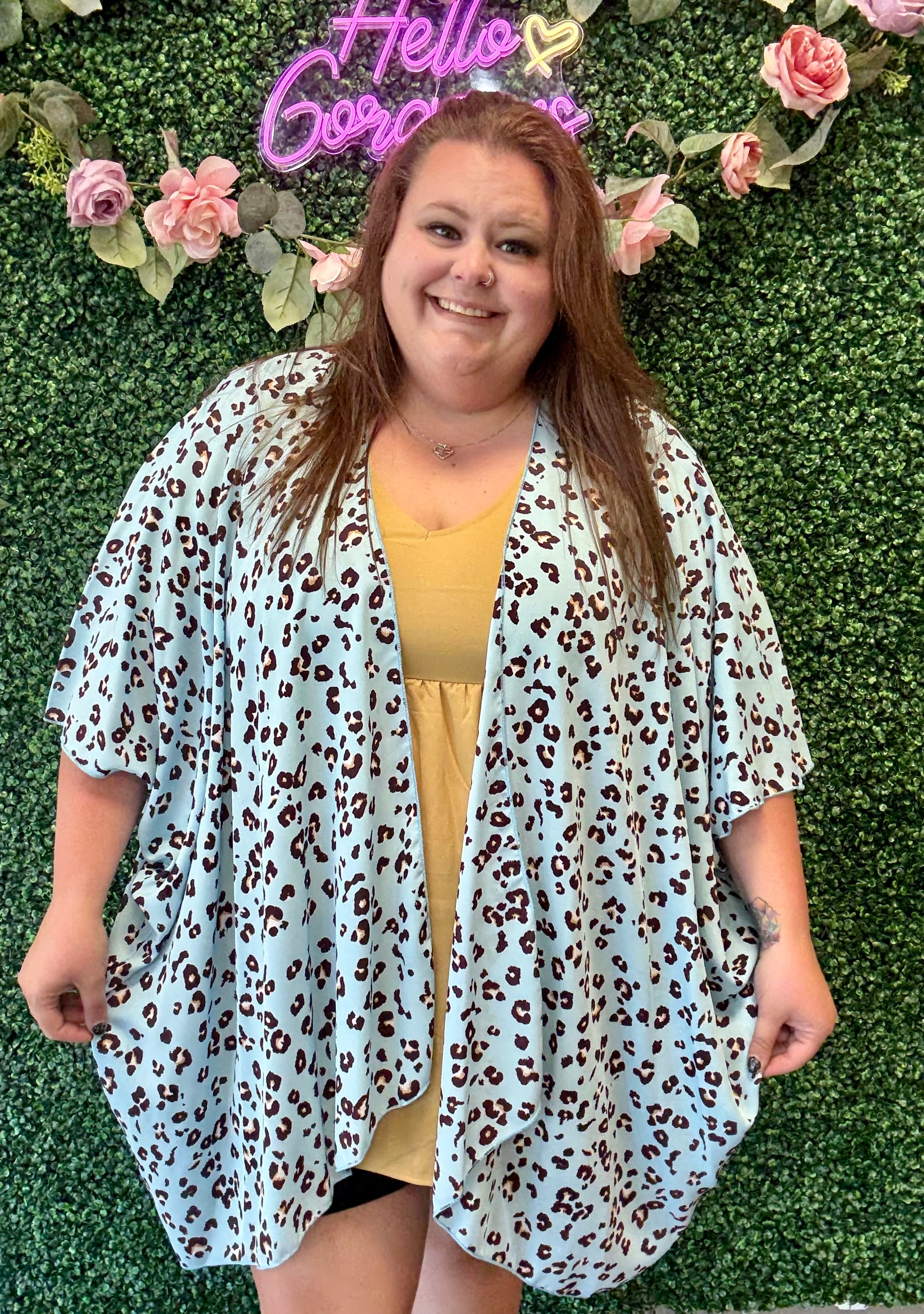 Always Beautiful Kimono Top (1X-2X-3X)