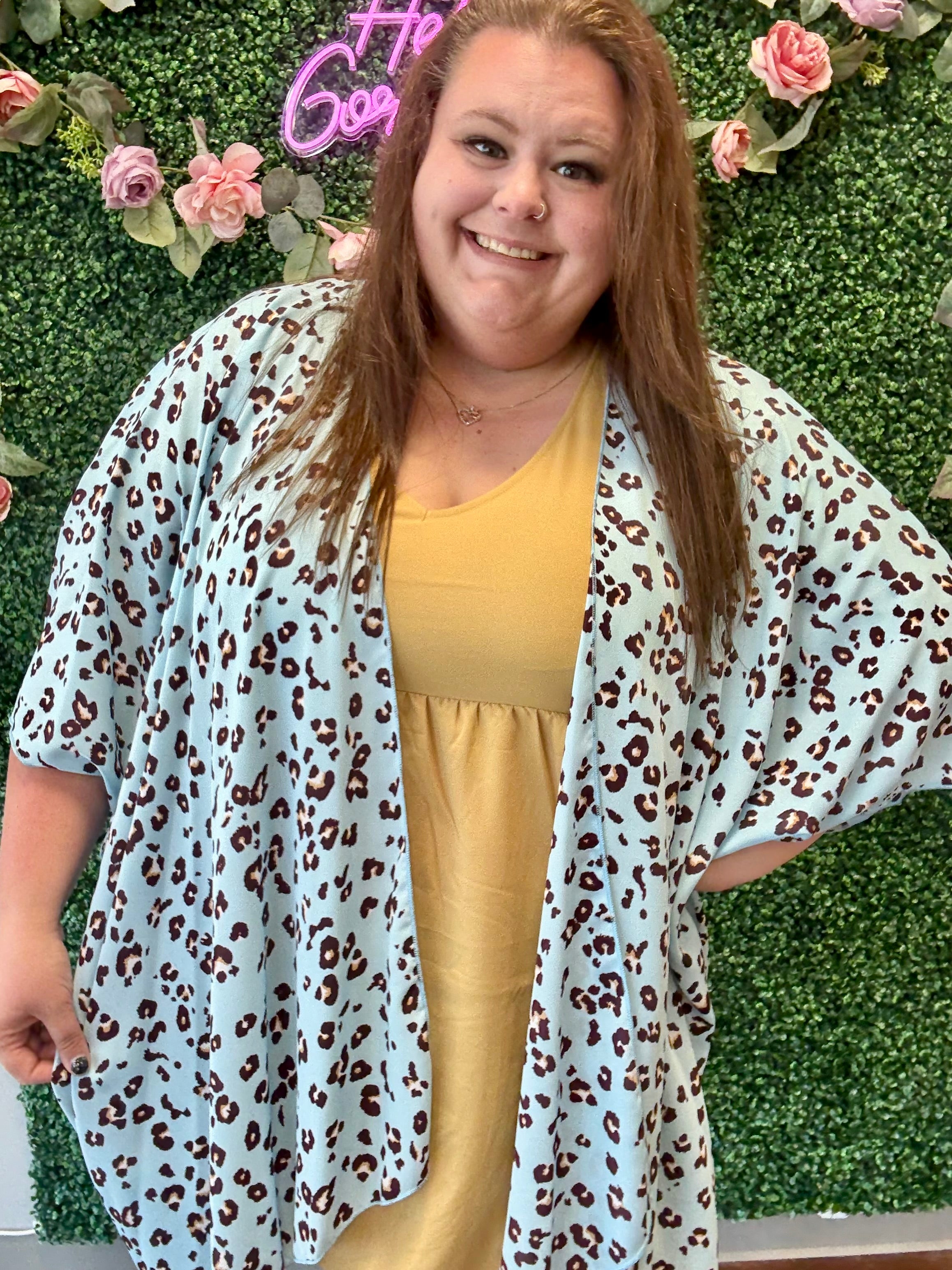 Always Beautiful Kimono Top (1X-2X-3X)