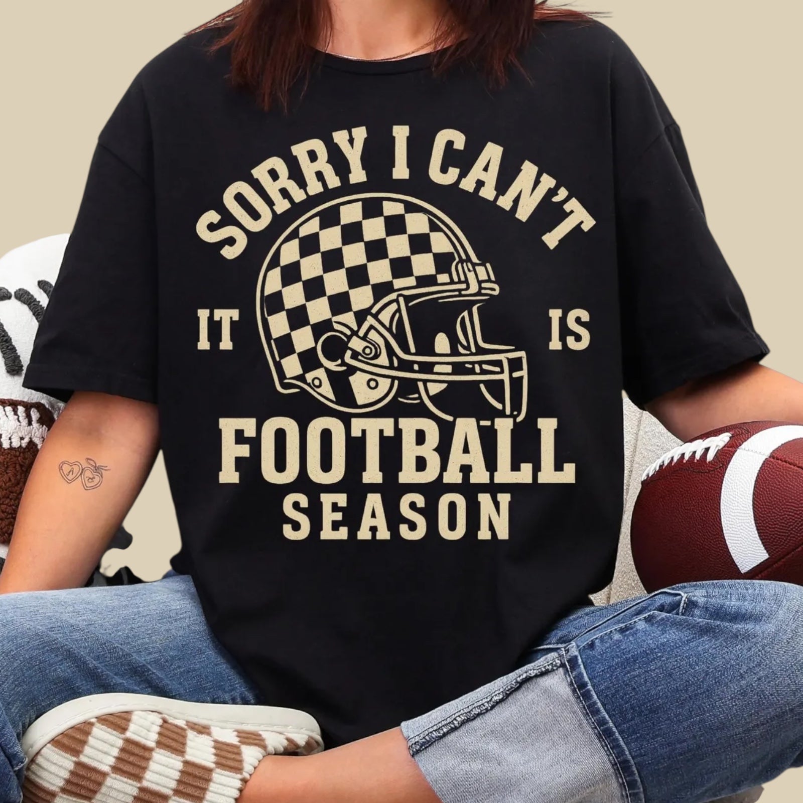Football Season Tee or Crew
