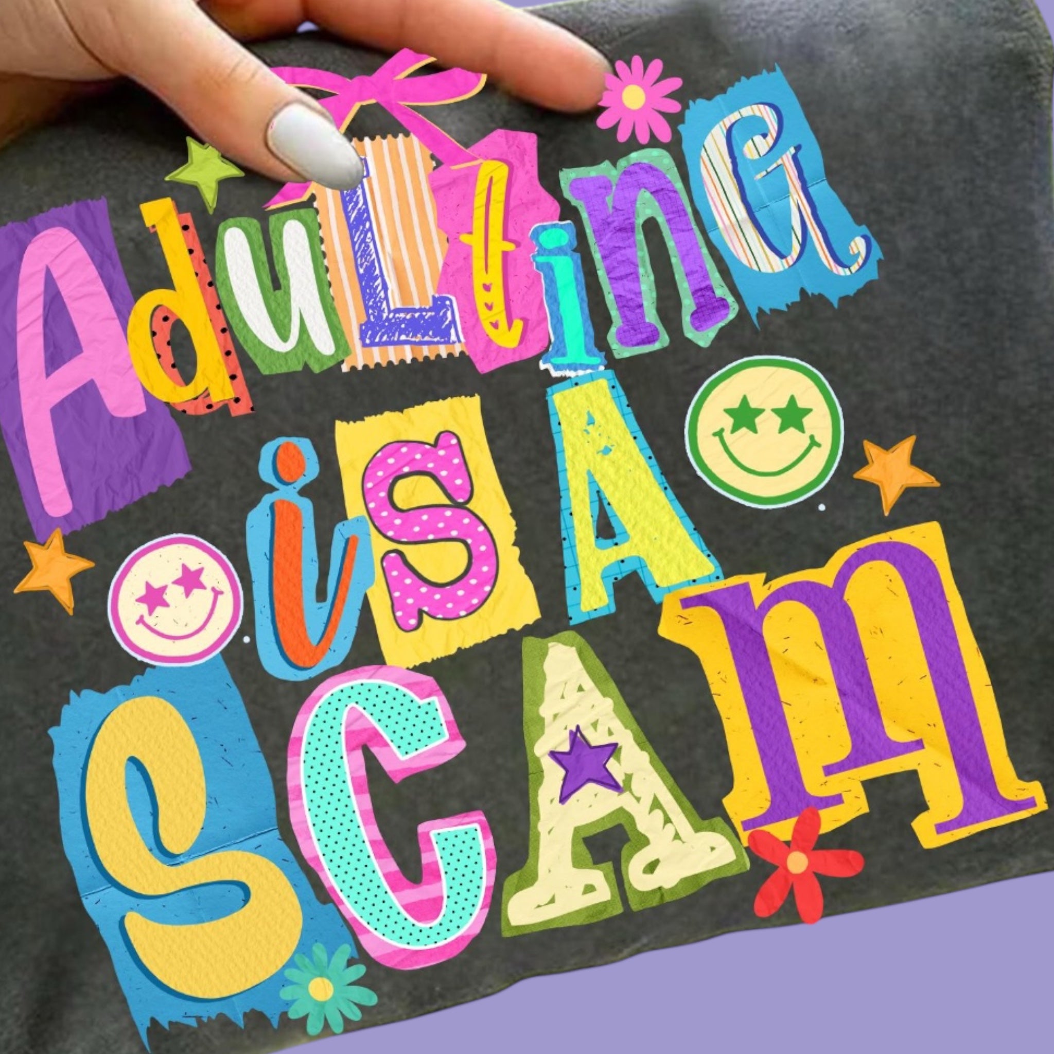 Adulting is a Scam Tee