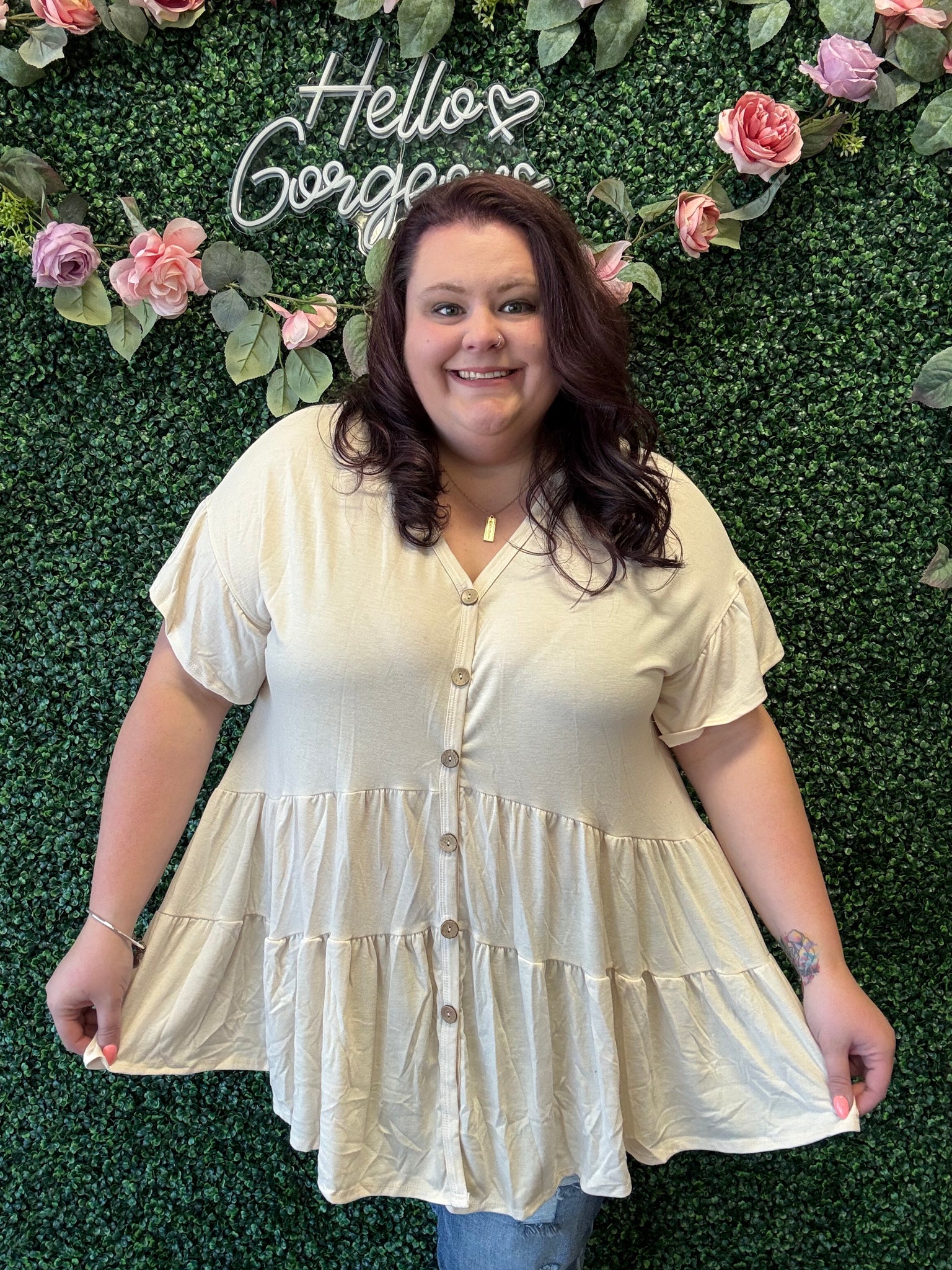 Heavenly Beauty Top (1X-2X-3X)
