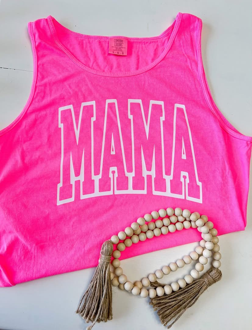 Comfort Colors Mama Tank Top (1X-2X-3X)