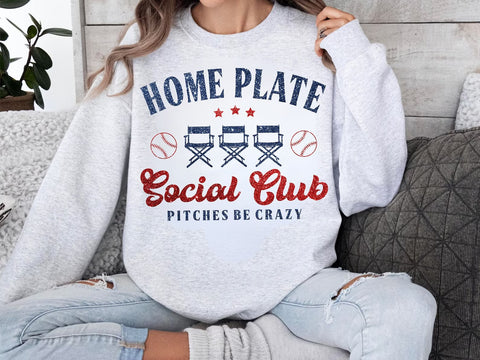Home Plate Social Tee Or Crew
