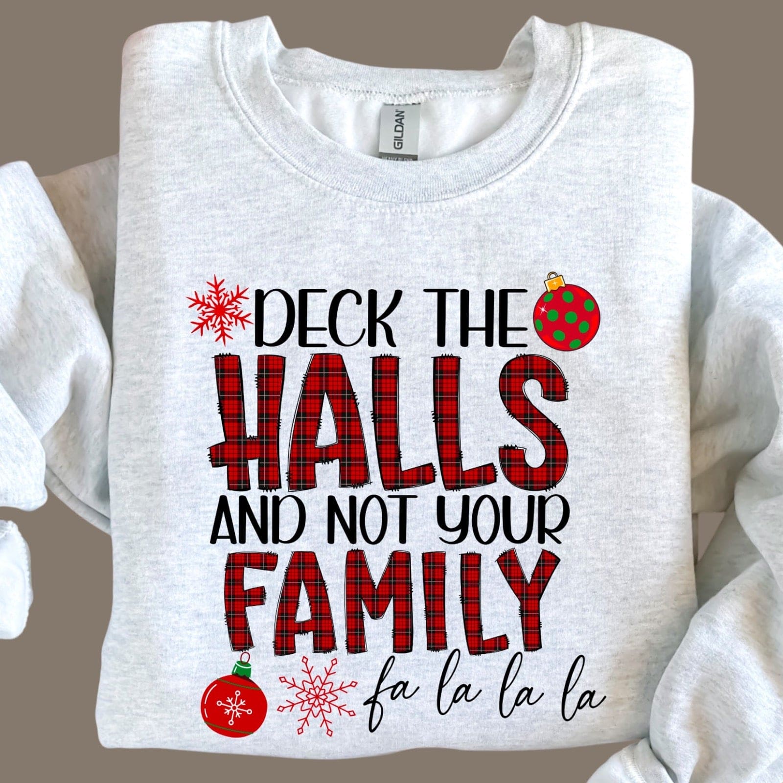 Deck The Halls Tee or Crew