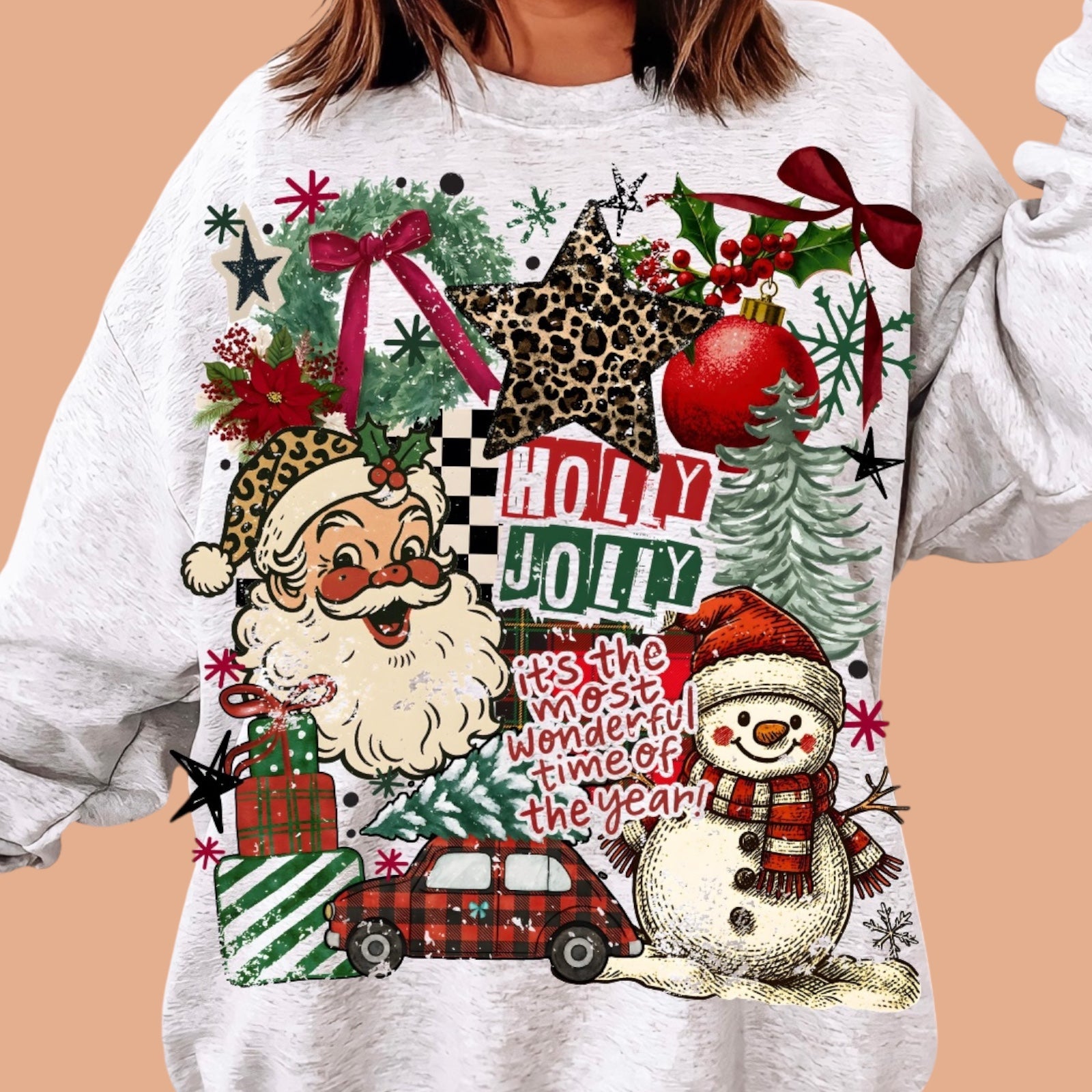 Jolly Babe Tee or Crew