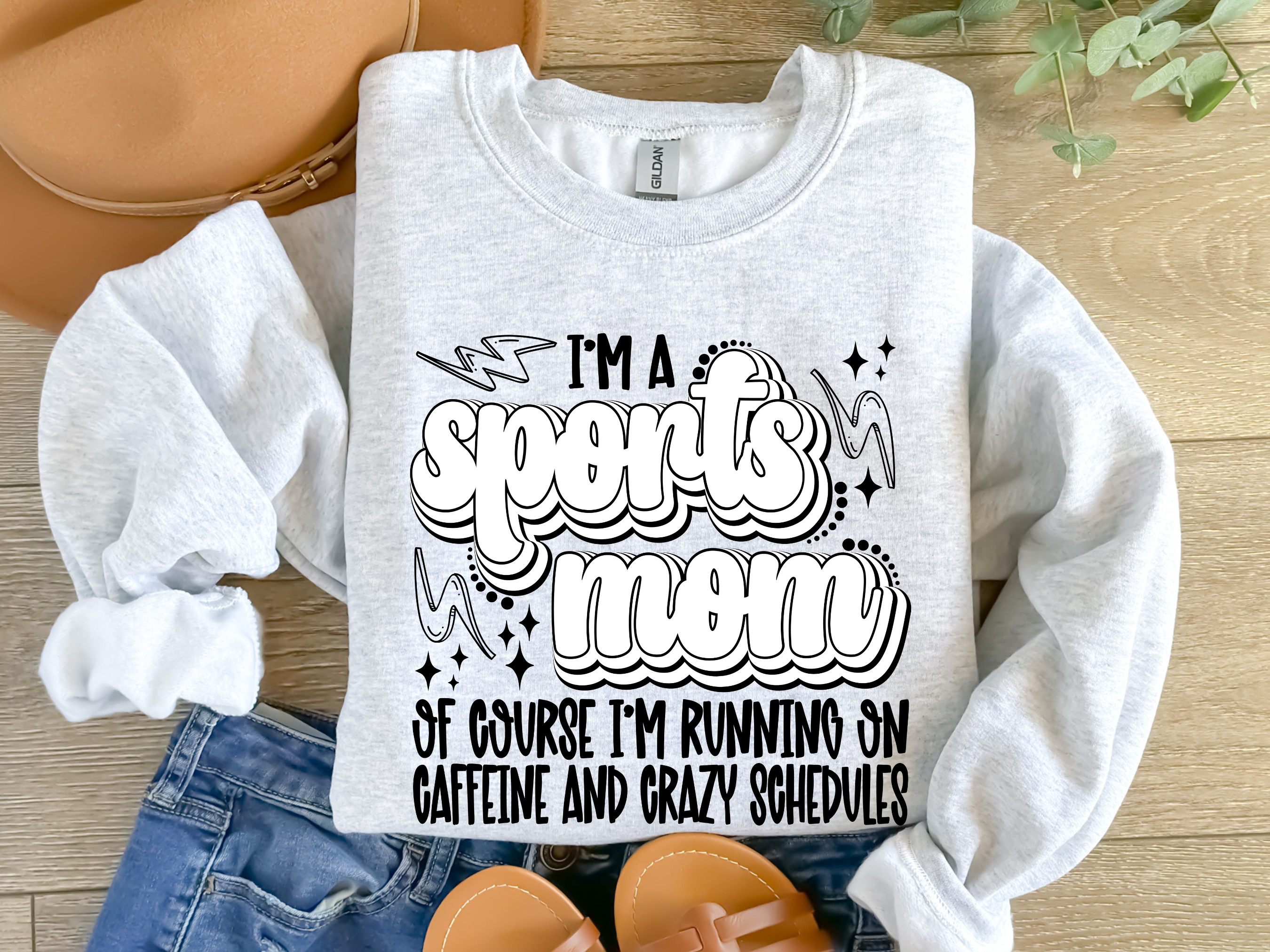 Sports Mom Tee Or Crew