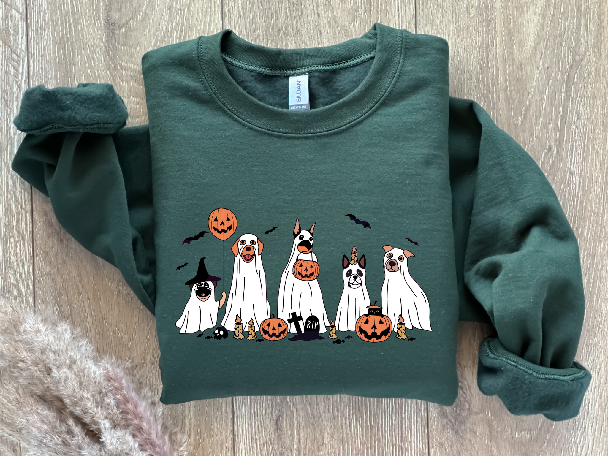 Ghost Dogs Tee Or Crew