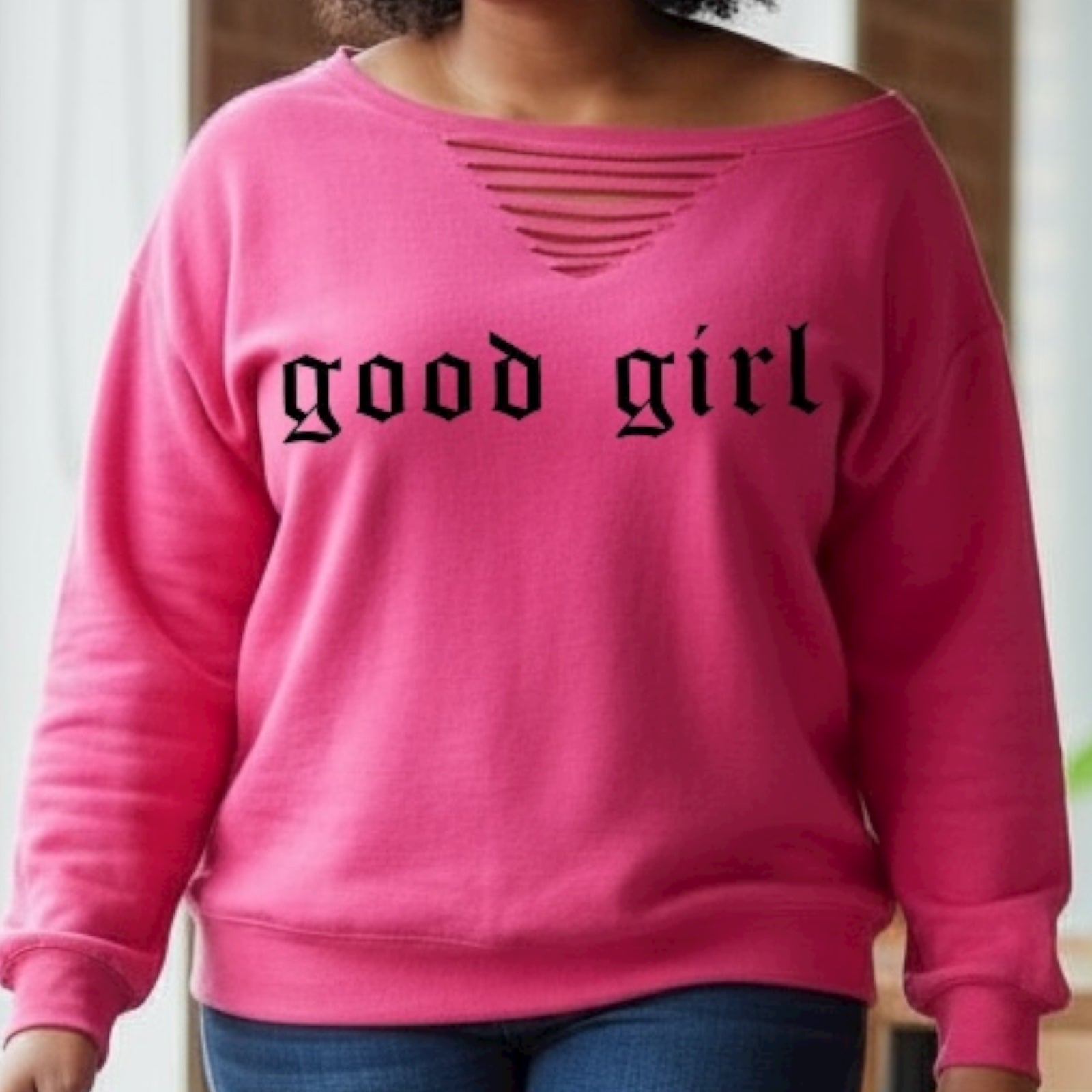 Good Girl Tee or Crew