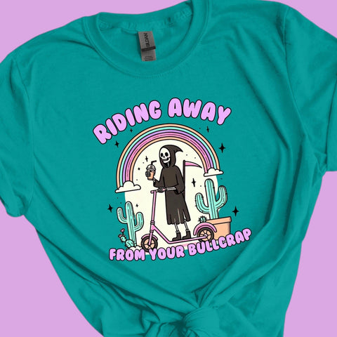 Riding Away Tee