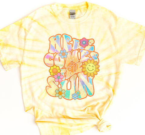 Here Comes The Sun Tee Or Crew