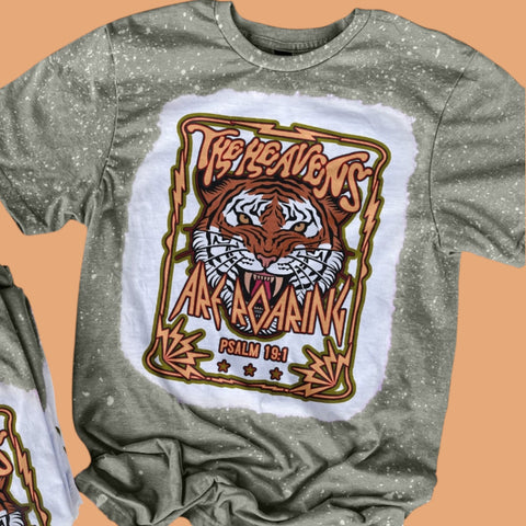 Heavens Roar Tee or Crew