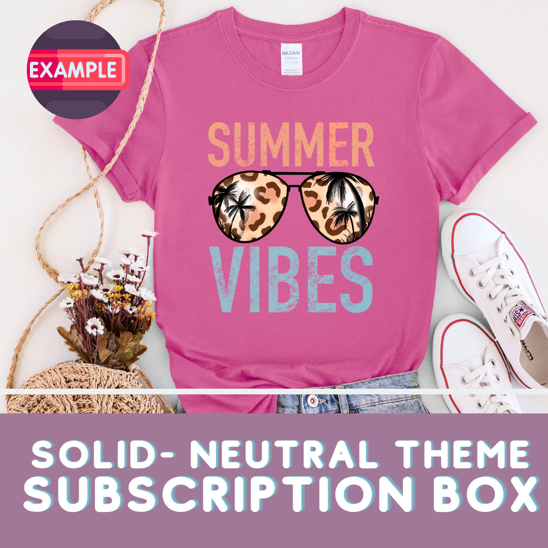 Feisty Solid Subscription Box