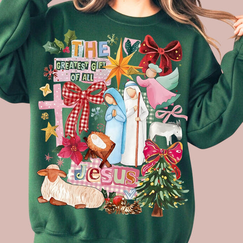 Greatest Gift Tee or Crew