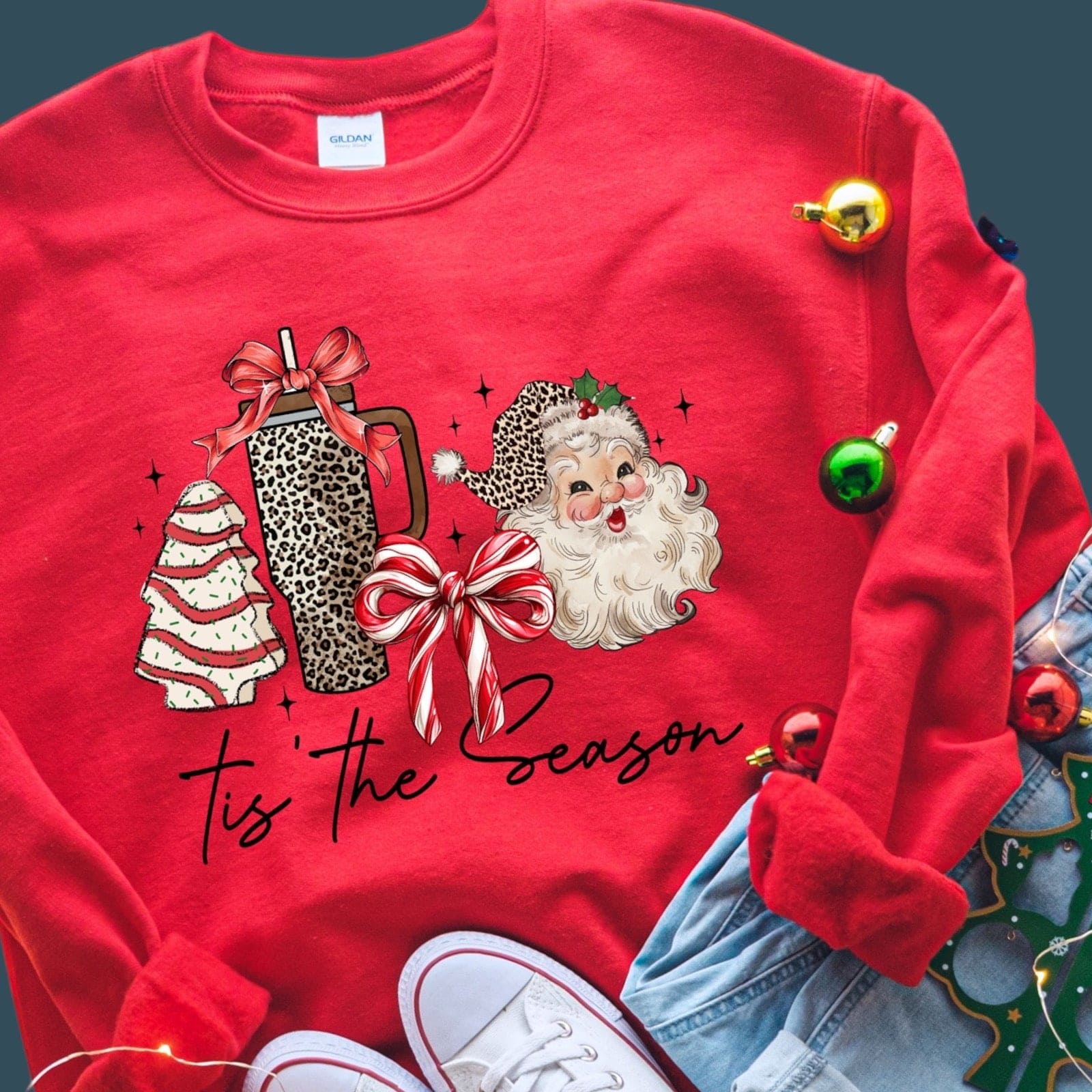 Tis The Season Tee or Crew