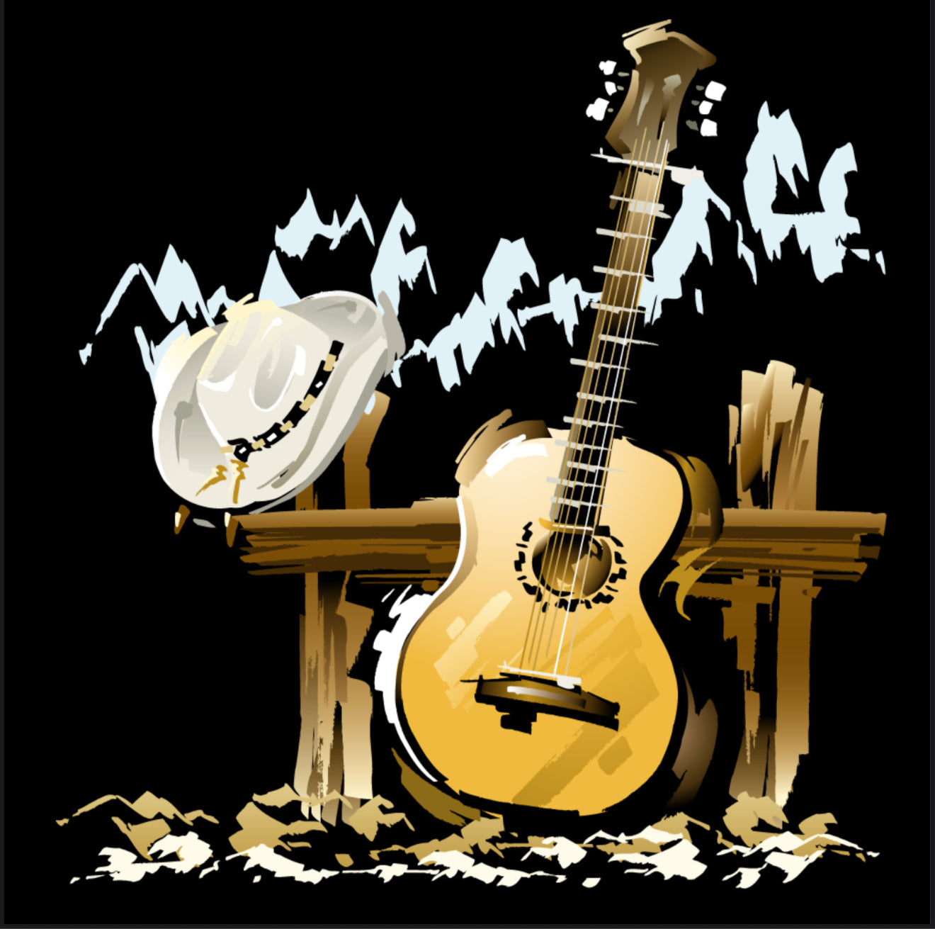 MYSTERY (Country Music Themed) Tee