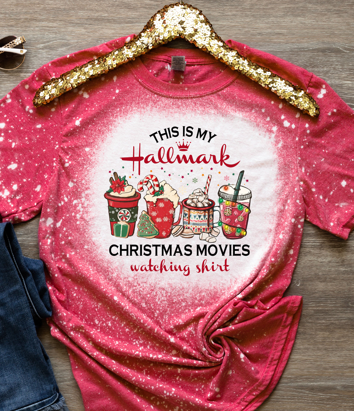 Christmas Movie Watching Tee