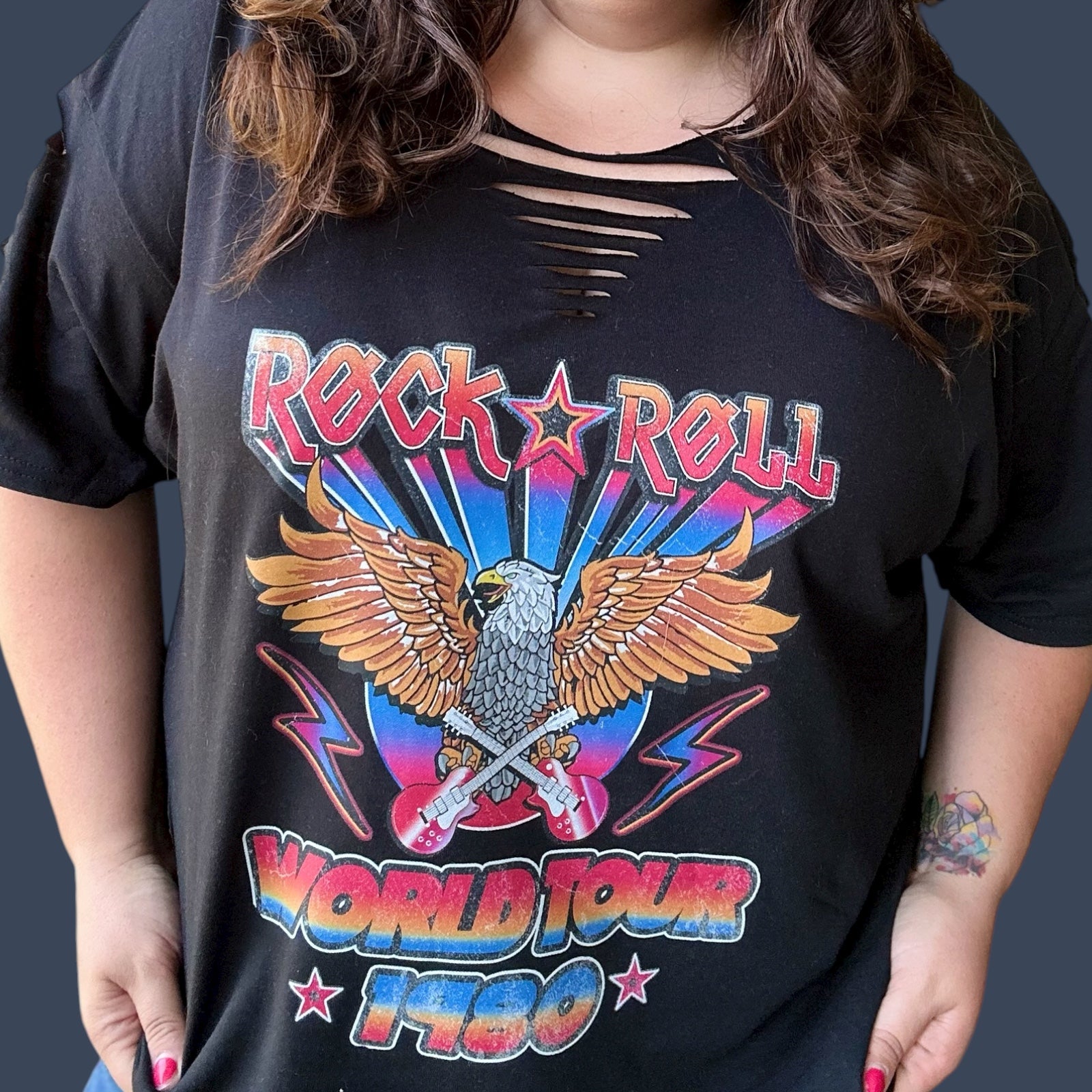 Rock & Roll Tee or Crew