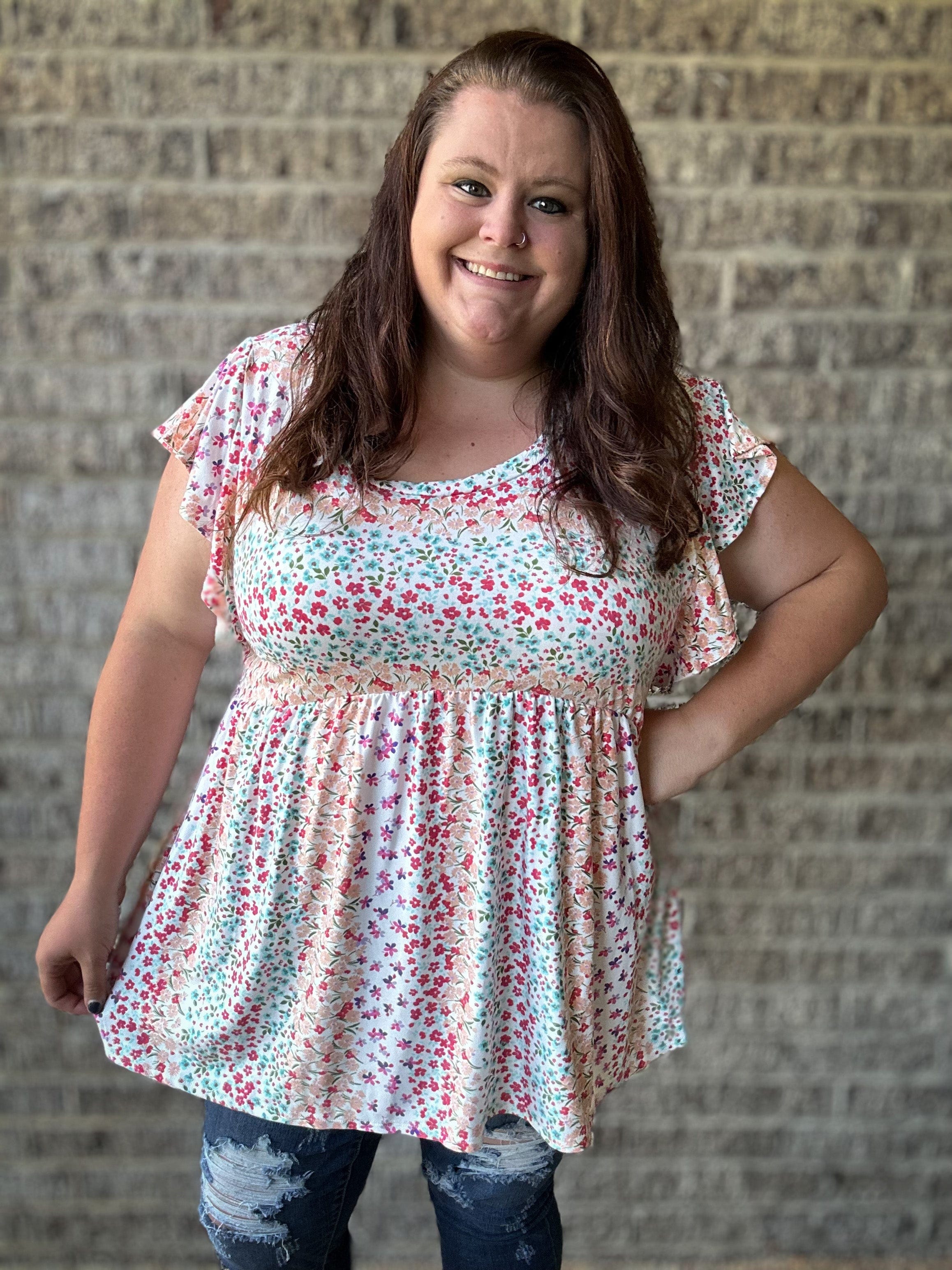 Perfectly Pretty Top (1X-2X-3X)