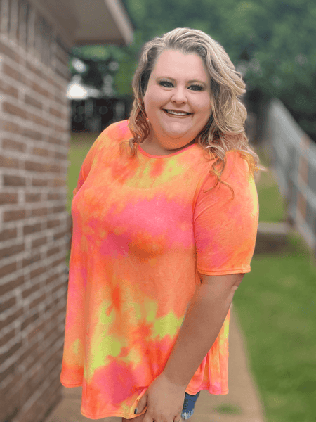 Neon Dreams Rounded Top