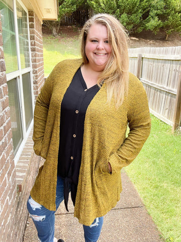 Must Stay Cozy Cardigan Top