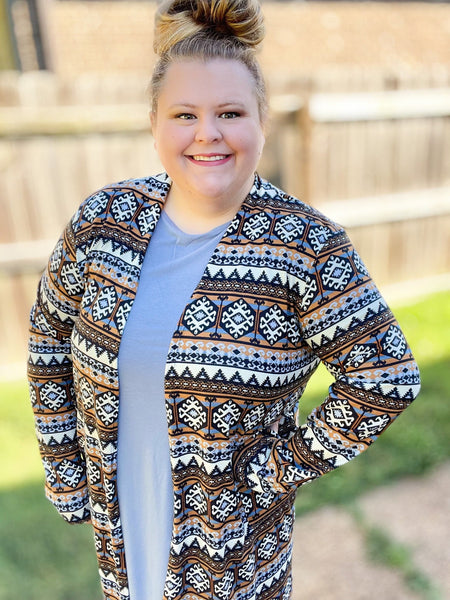 Top Of The List Cardigan Top